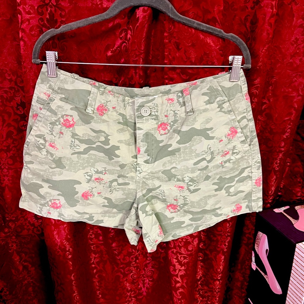 Cute Camo And Pink Shorts